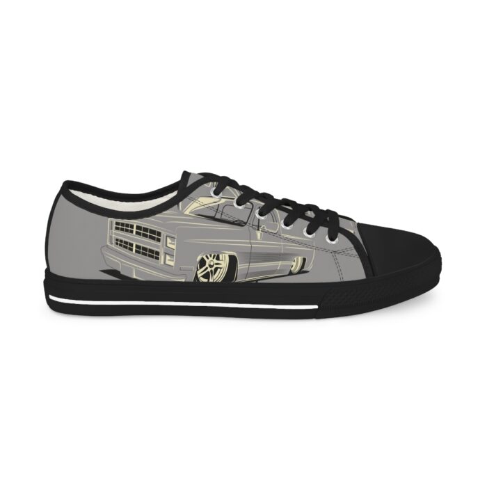 Squarebody with pinstriping -Men's Low Top Sneakers - Image 5