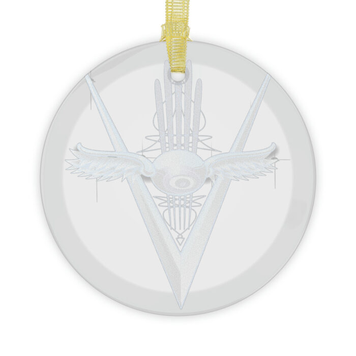 Chrome Flying eye Glass Ornaments - Image 17