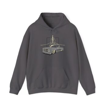 SquareBody  with pinstriping Logo Unisex Heavy Blend™ Hooded Sweatshirt