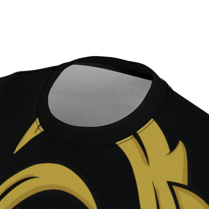 flying eyeball pinup Unisex Cut & Sew Tee (AOP) - Image 7