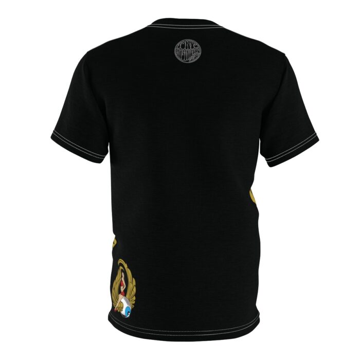 flying eyeball pinup Unisex Cut & Sew Tee (AOP) - Image 9