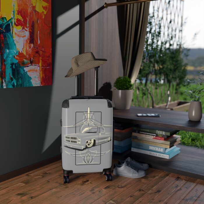 Square body art with pinstriping Suitcase - Image 24
