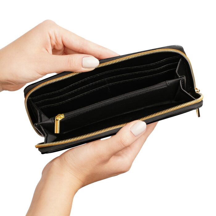 V8 logo pinstriping Tony art Zipper Wallet - Image 2