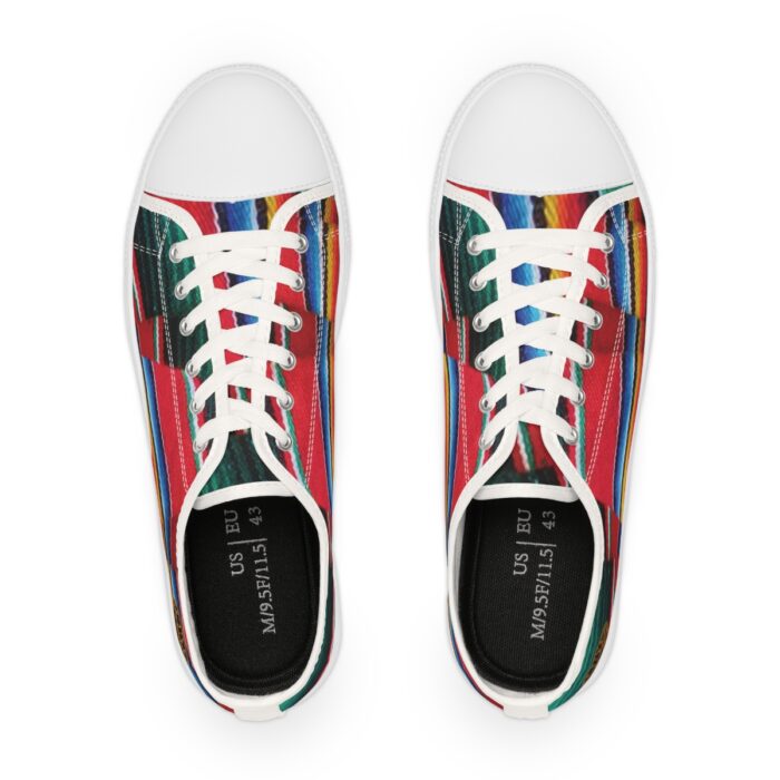 Sarape -Men's Low Top Sneakers - Image 3