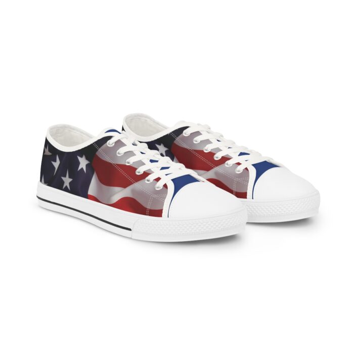 US Flag -Men's Low Top Sneakers