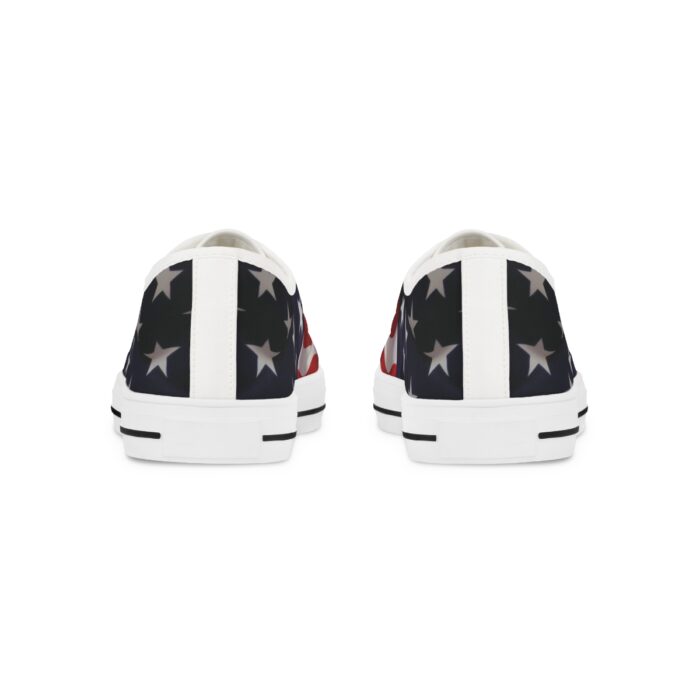 US Flag -Men's Low Top Sneakers - Image 3