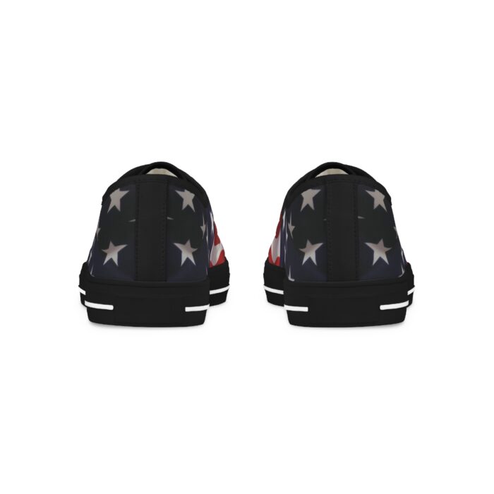 US Flag -Men's Low Top Sneakers - Image 11