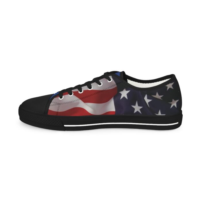 US Flag -Men's Low Top Sneakers - Image 12