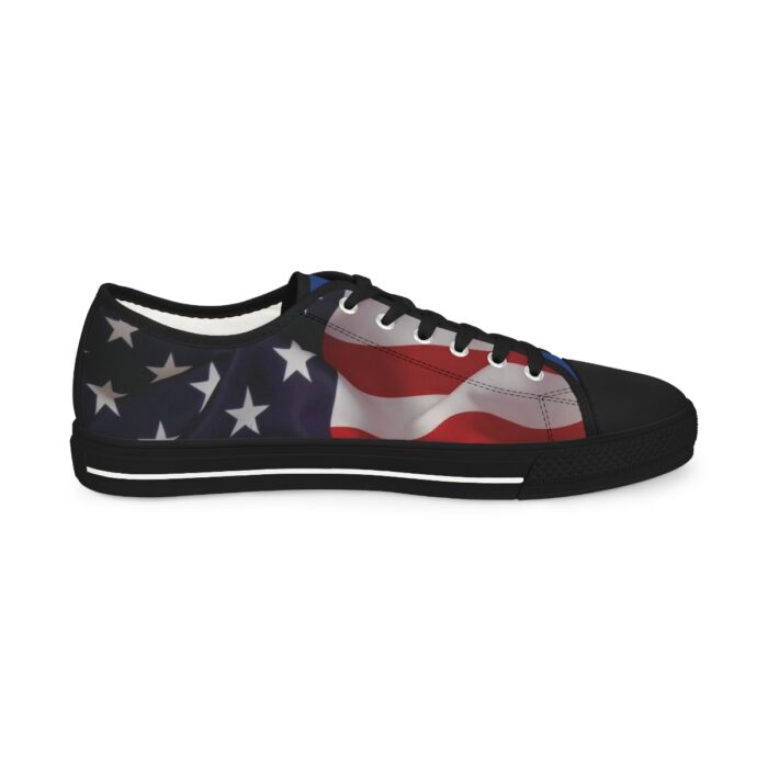 US Flag -Men's Low Top Sneakers - Image 15
