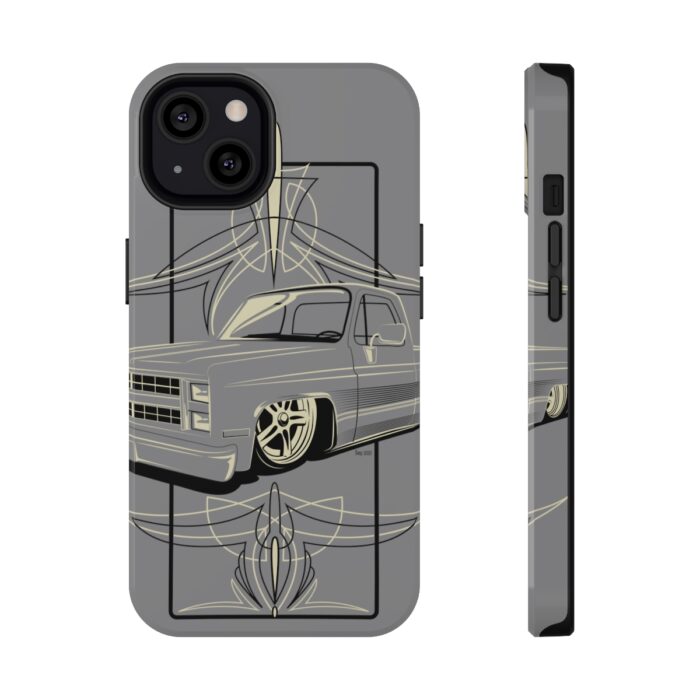 Square Body C10 truck with pinstriping  Impact-Resistant Cases - Image 5