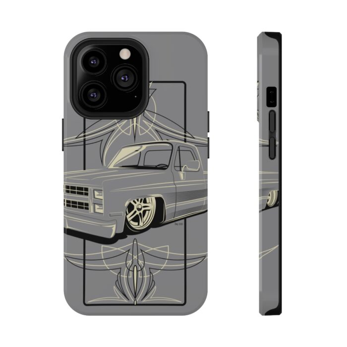 Square Body C10 truck with pinstriping  Impact-Resistant Cases - Image 11