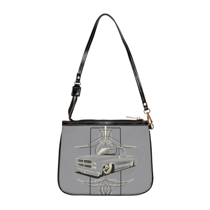 Squarebody art with pinstriping  Small Shoulder Bag