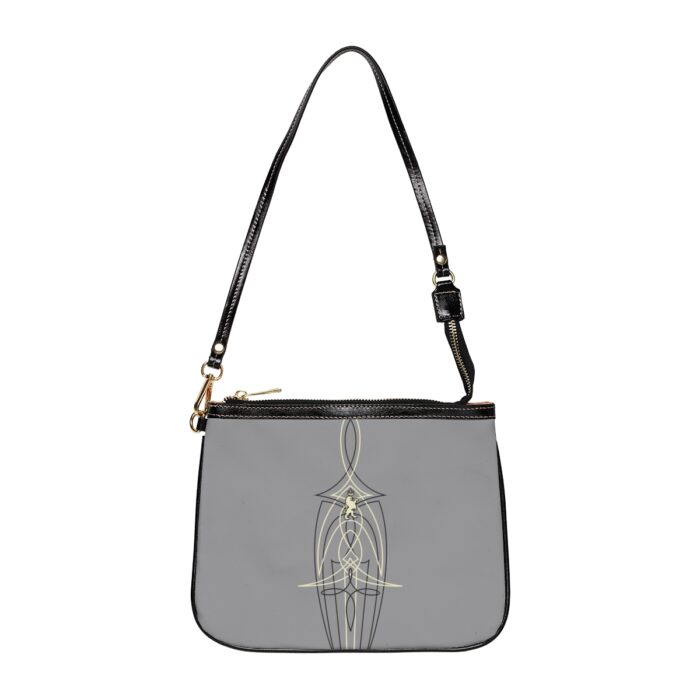 Squarebody art with pinstriping  Small Shoulder Bag - Image 2