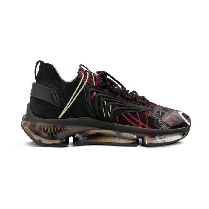 RAT ROD  pinstriping Men's Mesh Sneakers - Image 4