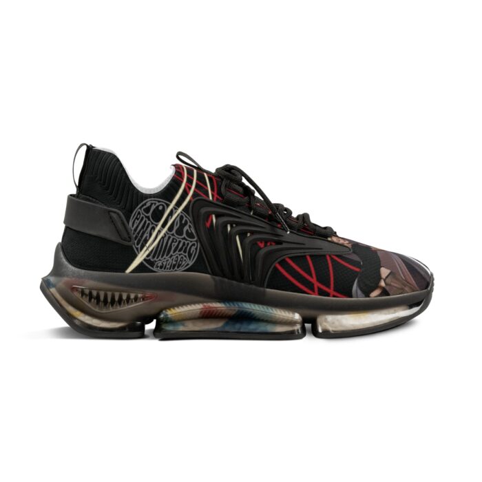 RAT ROD  pinstriping Men's Mesh Sneakers - Image 7