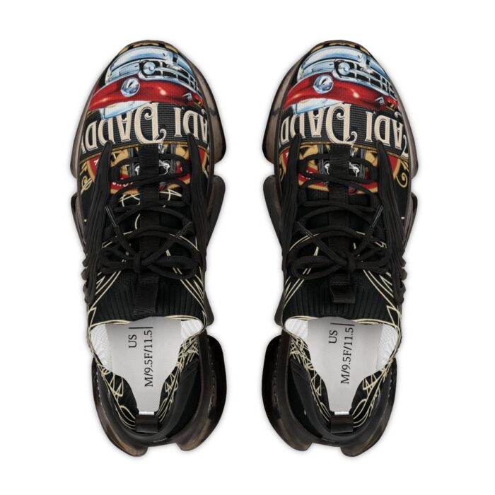 Cadi Daddy wth Pinstriping Men's Mesh Sneakers - Image 2