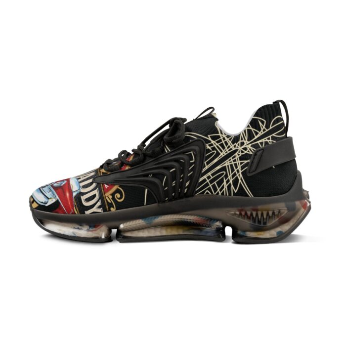 Cadi Daddy wth Pinstriping Men's Mesh Sneakers - Image 6