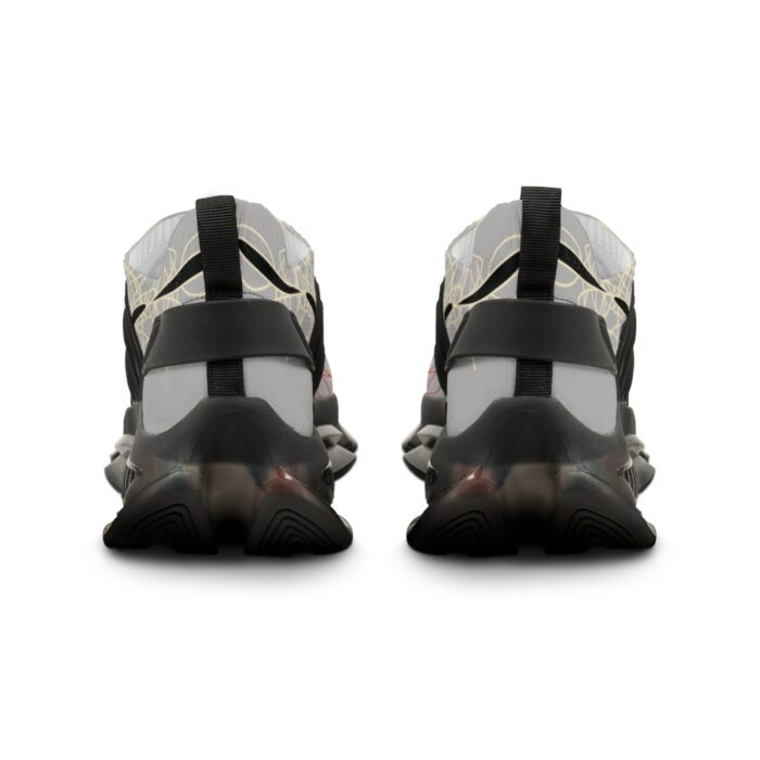 V8 Logo with Pinstriping Men's Mesh Sneakers - Image 3