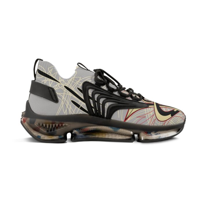 V8 Logo with Pinstriping Men's Mesh Sneakers - Image 4
