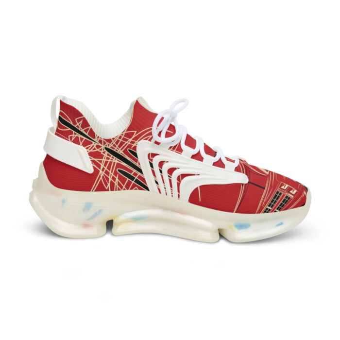 SquareBody  with Pinstriping Men's Mesh Sneakers - Image 14