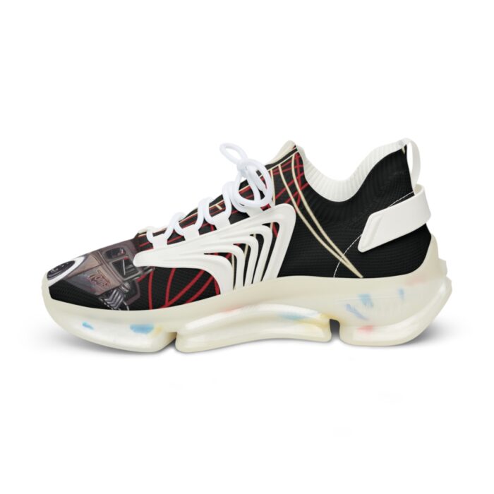 RAT ROD  pinstriping Men's Mesh Sneakers - Image 16