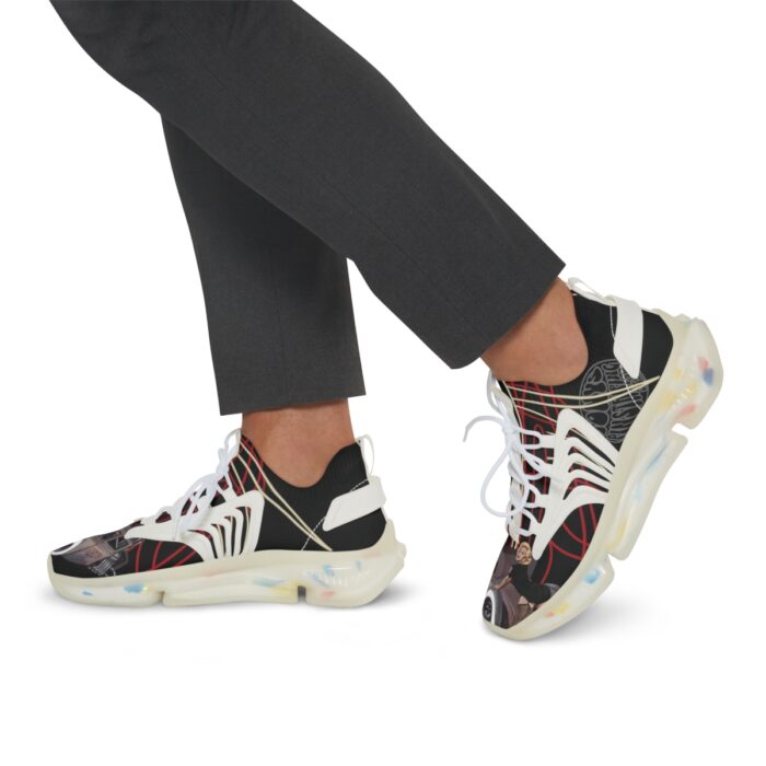 RAT ROD  pinstriping Men's Mesh Sneakers - Image 20