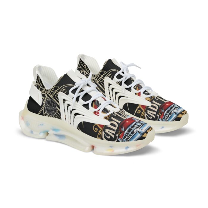 Cadi Daddy wth Pinstriping Men's Mesh Sneakers - Image 11