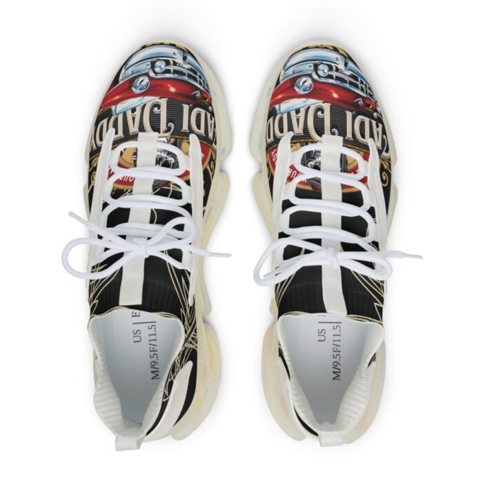 Cadi Daddy wth Pinstriping Men's Mesh Sneakers - Image 12