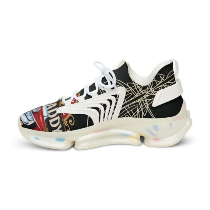 Cadi Daddy wth Pinstriping Men's Mesh Sneakers - Image 16