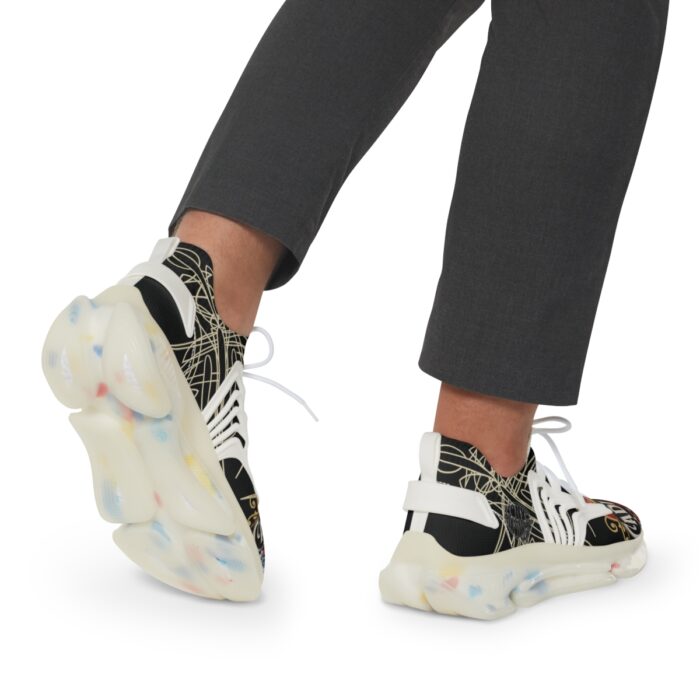 Cadi Daddy wth Pinstriping Men's Mesh Sneakers - Image 19