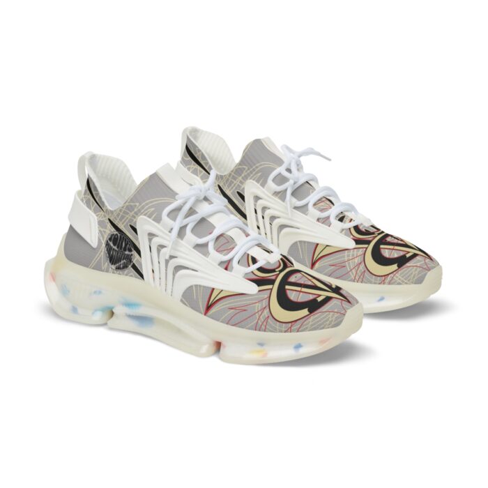 V8 Logo with Pinstriping Men's Mesh Sneakers - Image 11