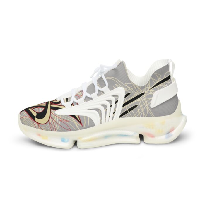 V8 Logo with Pinstriping Men's Mesh Sneakers - Image 15