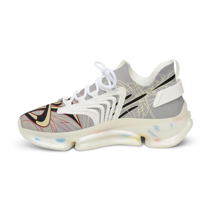 V8 Logo with Pinstriping Men's Mesh Sneakers - Image 16