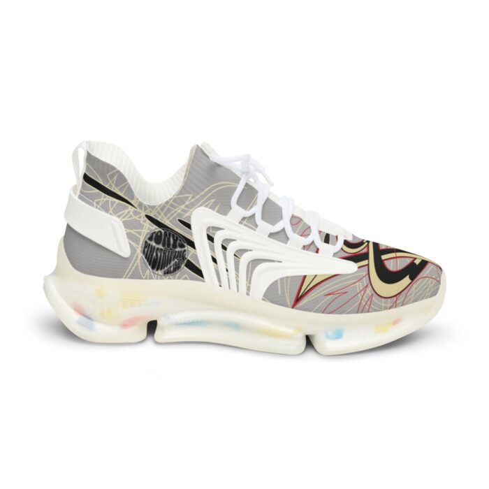 V8 Logo with Pinstriping Men's Mesh Sneakers - Image 17