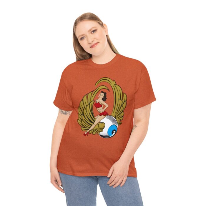 Pinup Eyeball Logo Unisex Heavy Cotton Tee - Image 52
