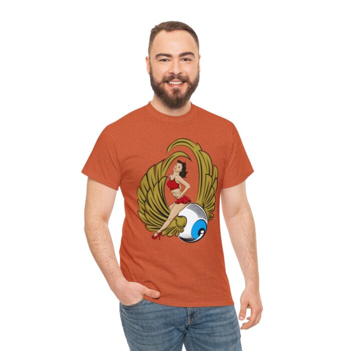 Pinup Eyeball Logo Unisex Heavy Cotton Tee - Image 53