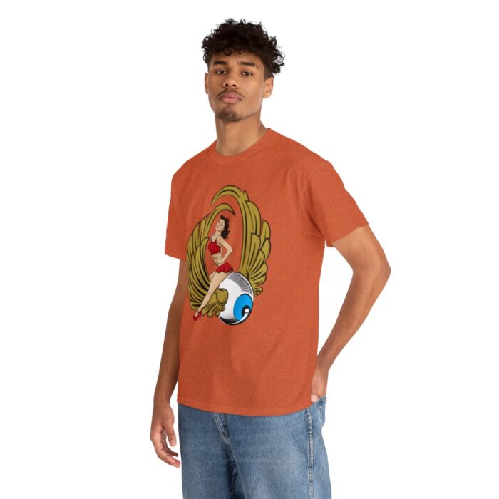Pinup Eyeball Logo Unisex Heavy Cotton Tee - Image 54