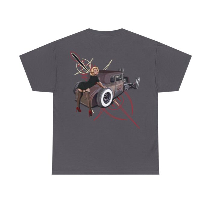 rat rod pinstriping Unisex Heavy Cotton Tee - Image 122