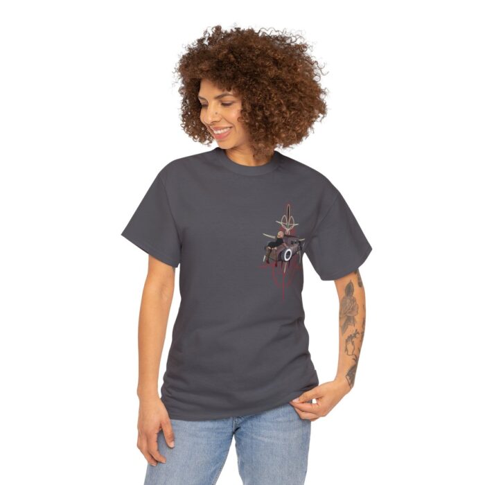 rat rod pinstriping Unisex Heavy Cotton Tee - Image 123