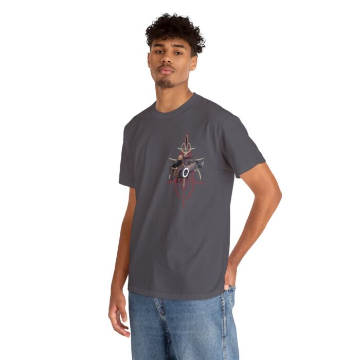 rat rod pinstriping Unisex Heavy Cotton Tee - Image 126