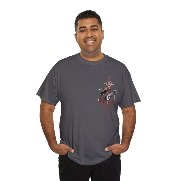rat rod pinstriping Unisex Heavy Cotton Tee - Image 128
