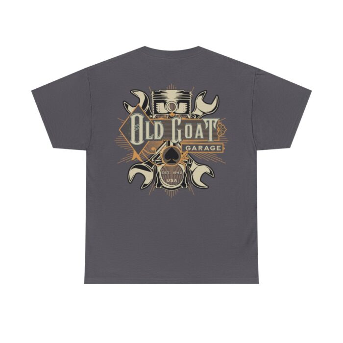 Old Goat Garage Unisex Heavy Cotton Tee - Image 50
