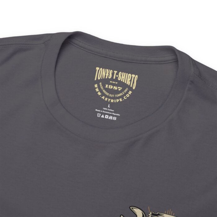 Old Goat Garage Unisex Heavy Cotton Tee - Image 51