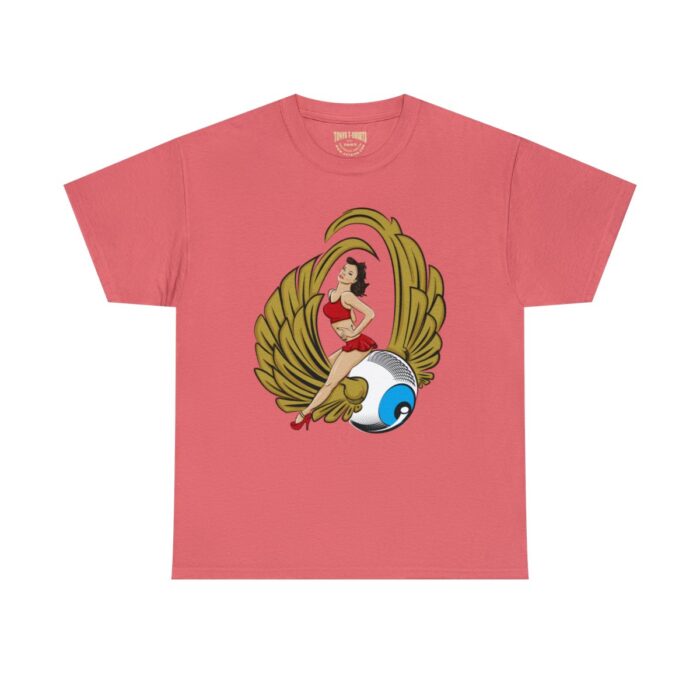 Pinup Eyeball Logo Unisex Heavy Cotton Tee - Image 37