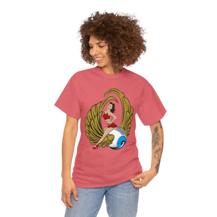 Pinup Eyeball Logo Unisex Heavy Cotton Tee - Image 39