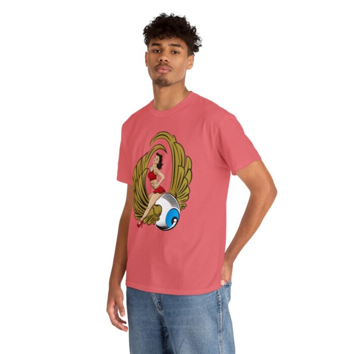 Pinup Eyeball Logo Unisex Heavy Cotton Tee - Image 42