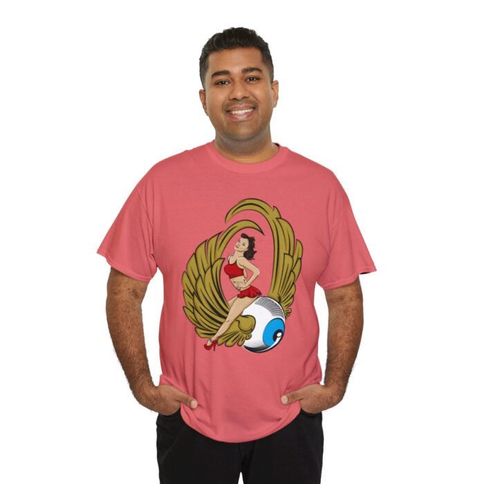 Pinup Eyeball Logo Unisex Heavy Cotton Tee - Image 44