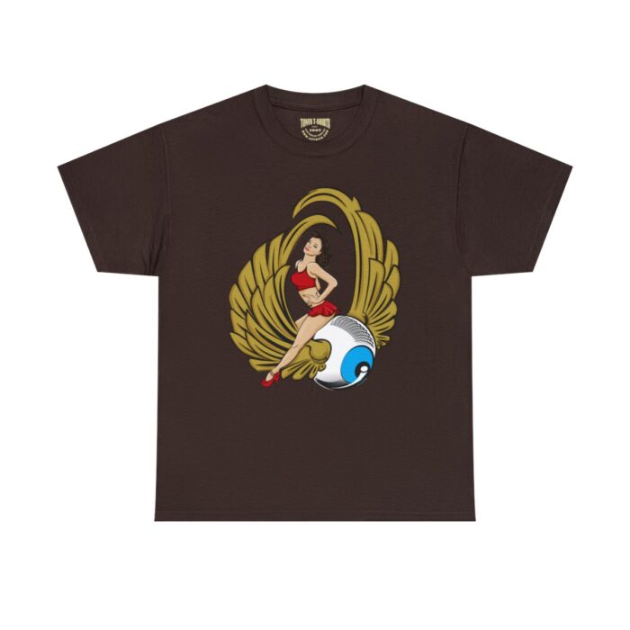 Pinup Eyeball Logo Unisex Heavy Cotton Tee - Image 73