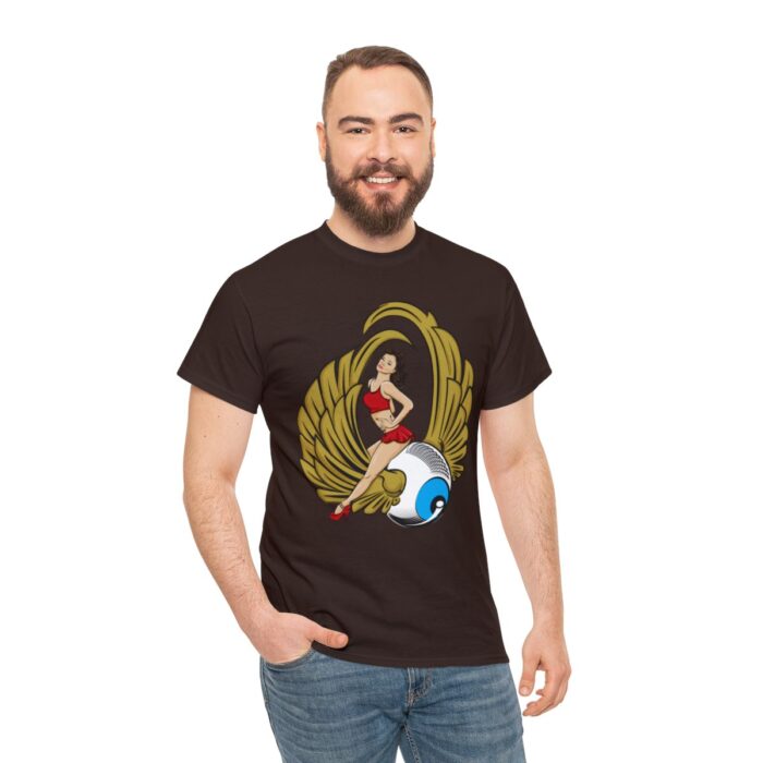 Pinup Eyeball Logo Unisex Heavy Cotton Tee - Image 77