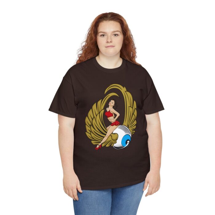 Pinup Eyeball Logo Unisex Heavy Cotton Tee - Image 79